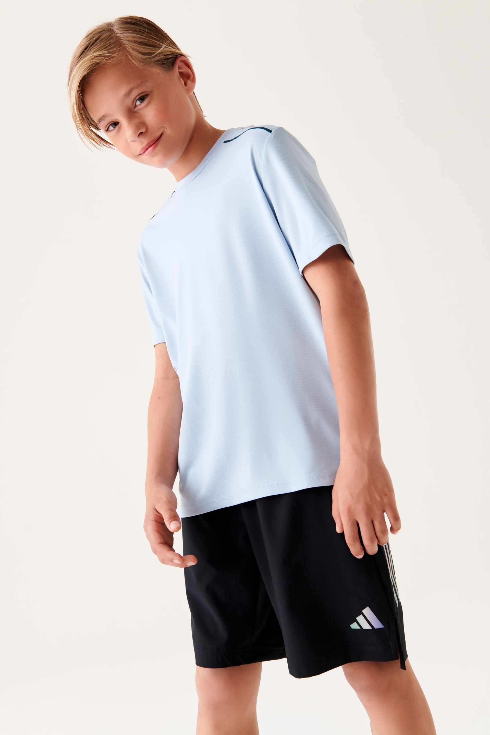 adidas Blue Sportswear Aeroready T-Shirt - Image 1 of 5