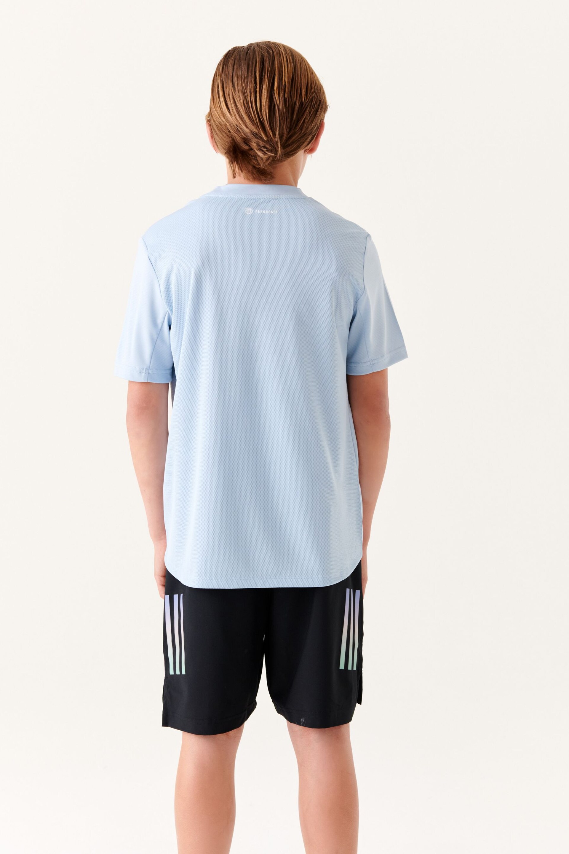 adidas Blue Sportswear Aeroready T-Shirt - Image 2 of 5