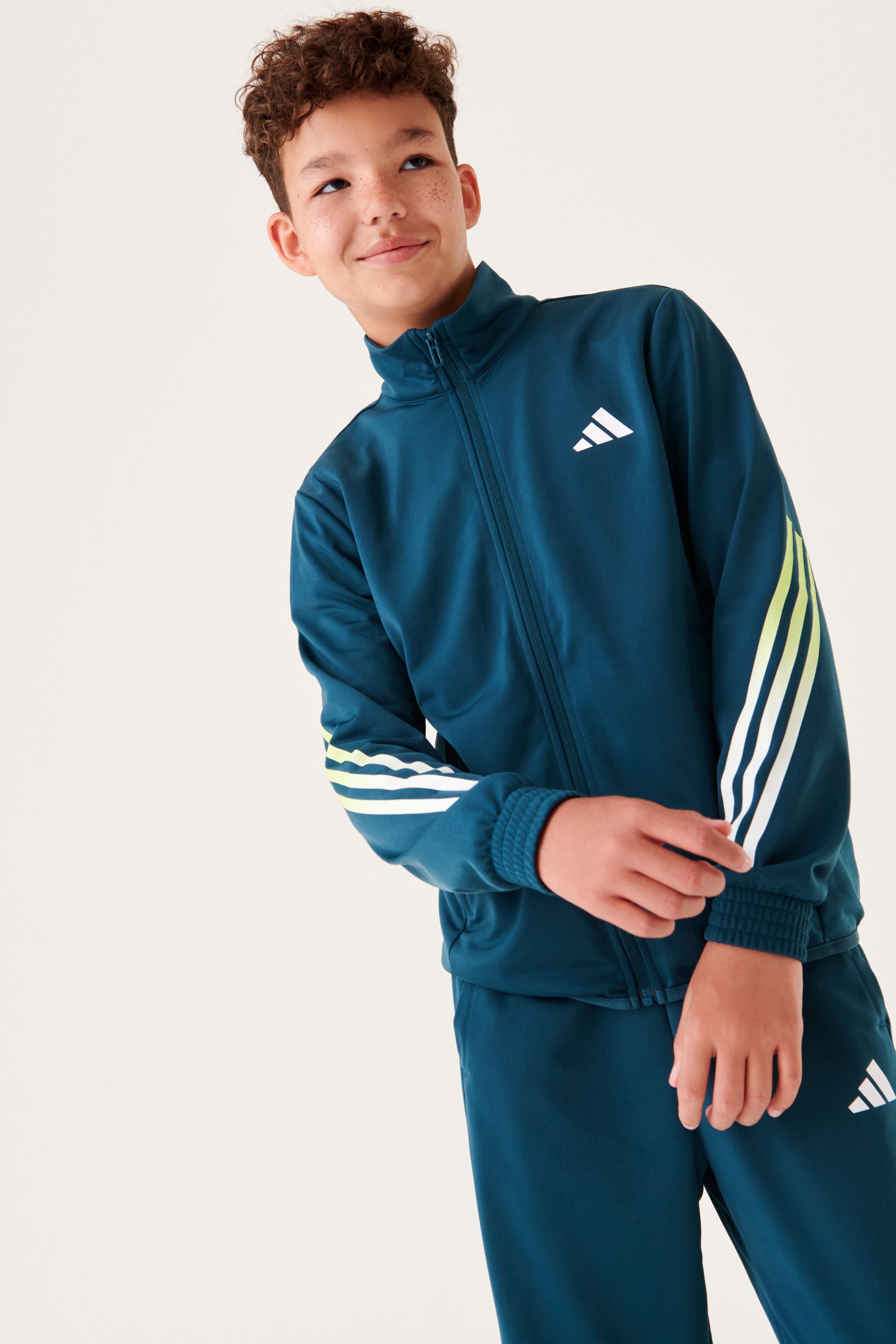 Adidas green velour tracksuit deals