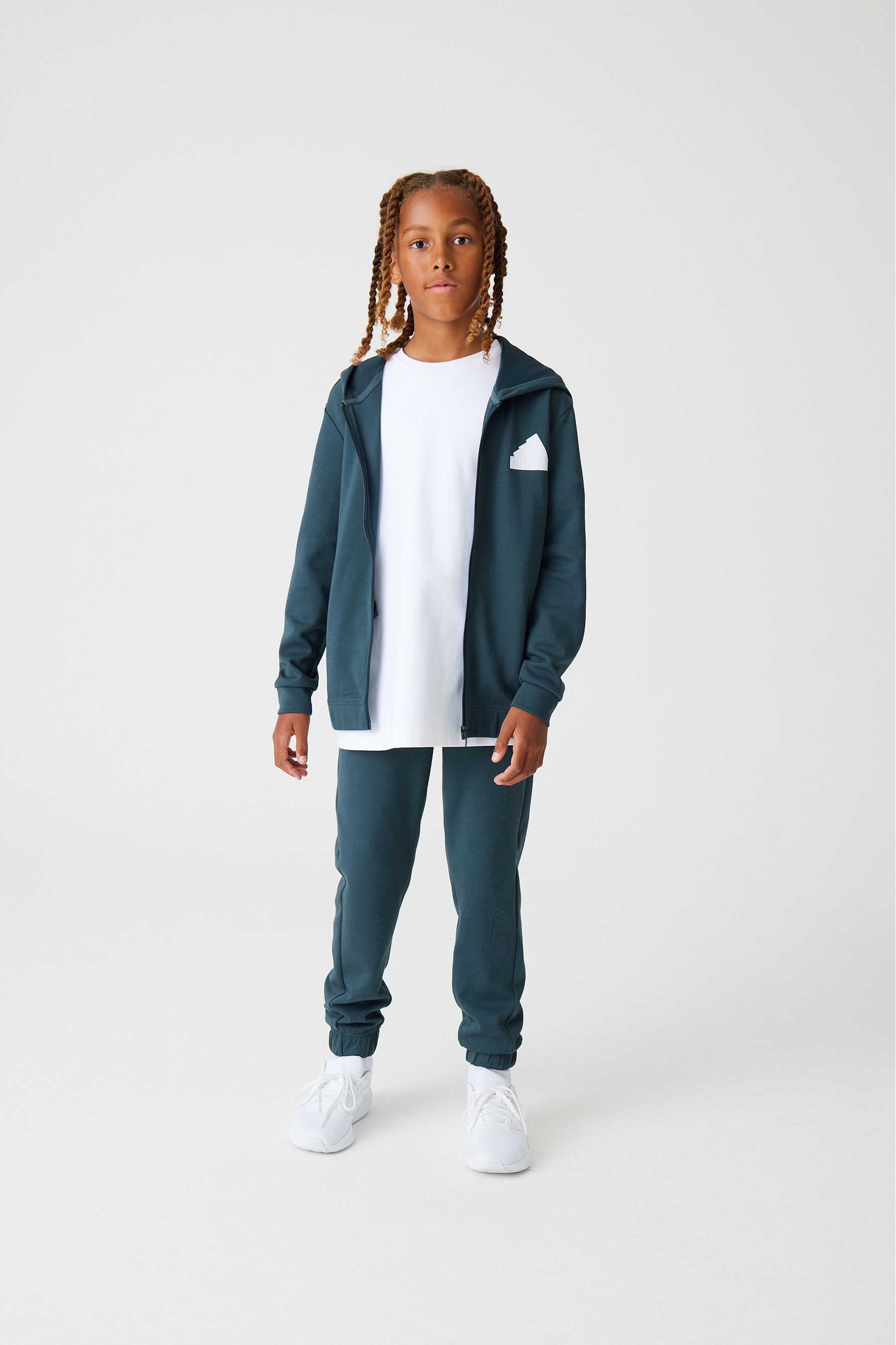 Adidas green and blue tracksuit deals