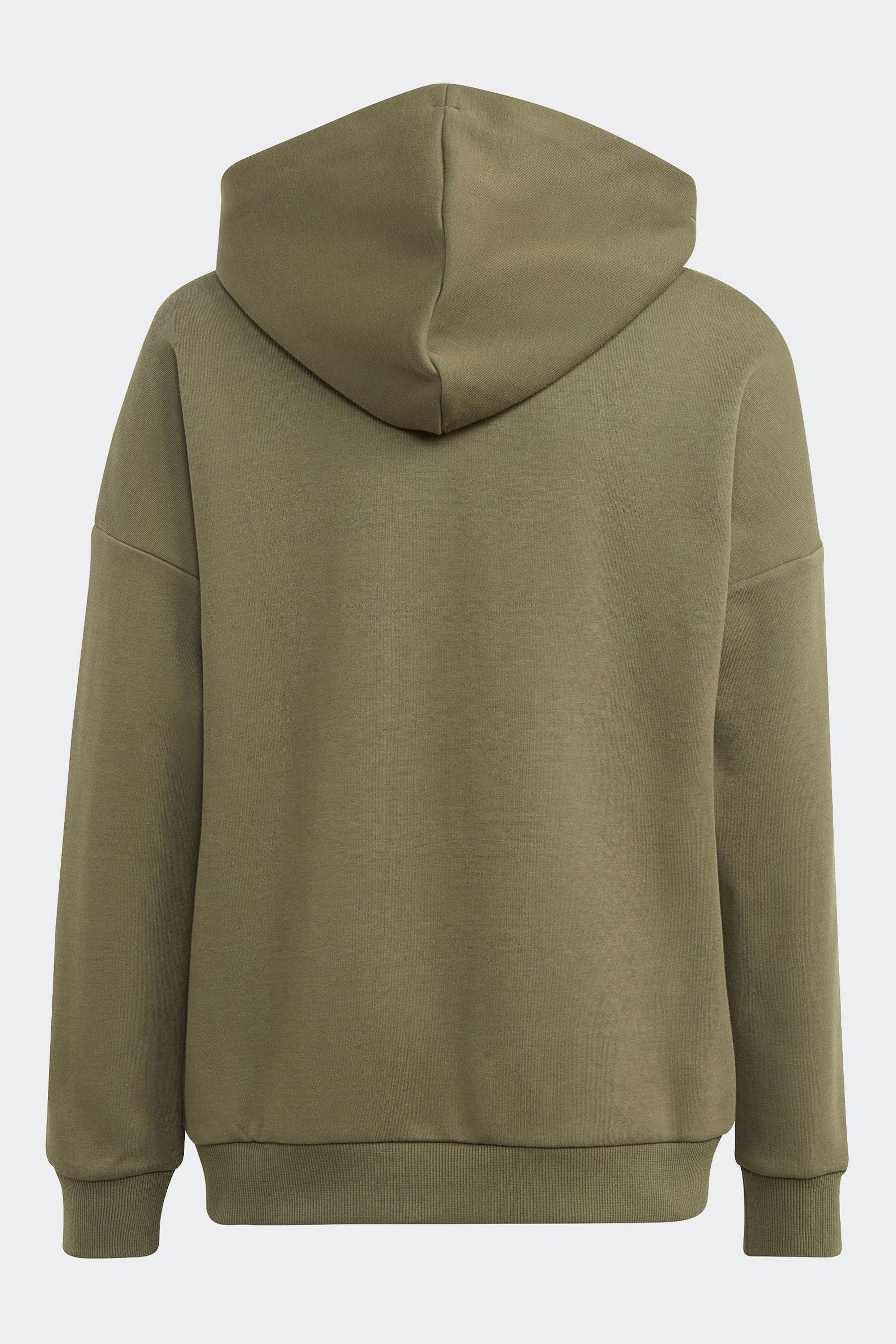 Khaki green adidas hoodie top