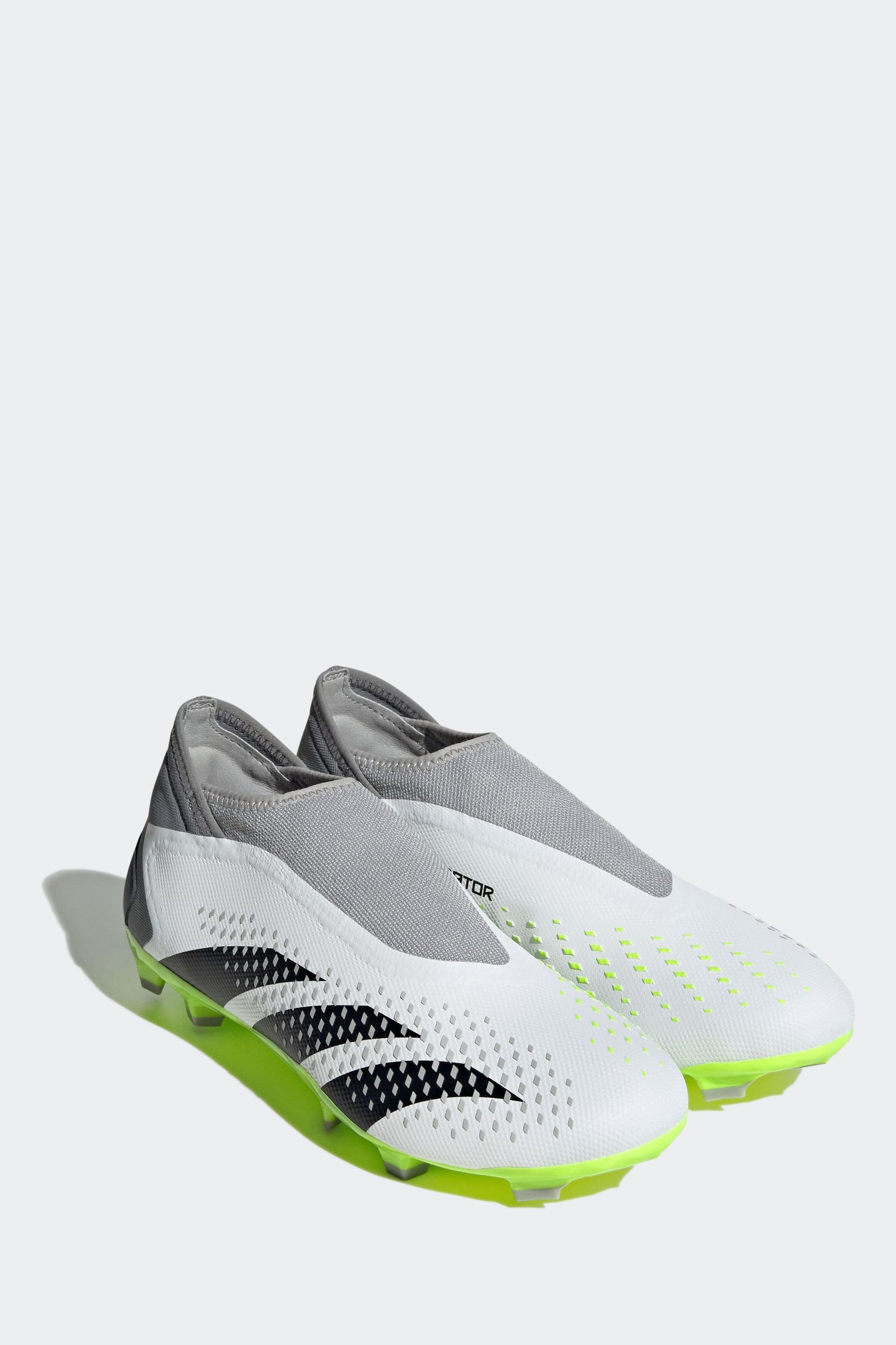 Buy adidas White Black Football Boots from Next Luxembourg