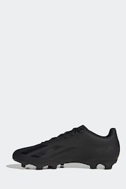 adidas Black Adult Sport X Crazyfast4 Flexible Ground Boots - Image 3 of 10