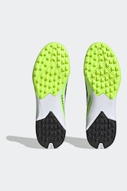 adidas White/Black Kids Sport Performance X Crazyfast.3 Turf Boots - Image 7 of 9