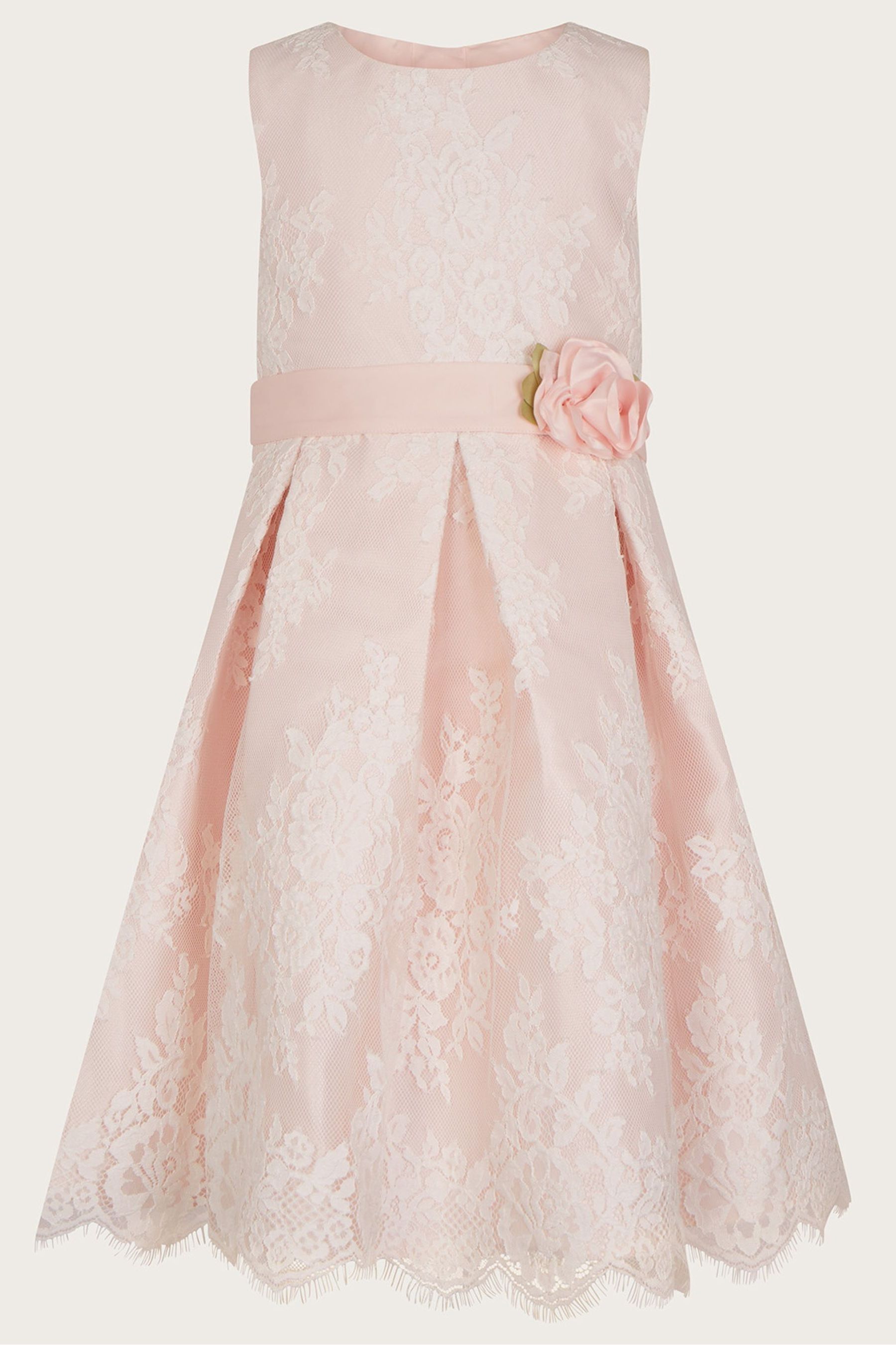 Buy Monsoon Pink Lola Lace Dress from Next United Arab Emirates