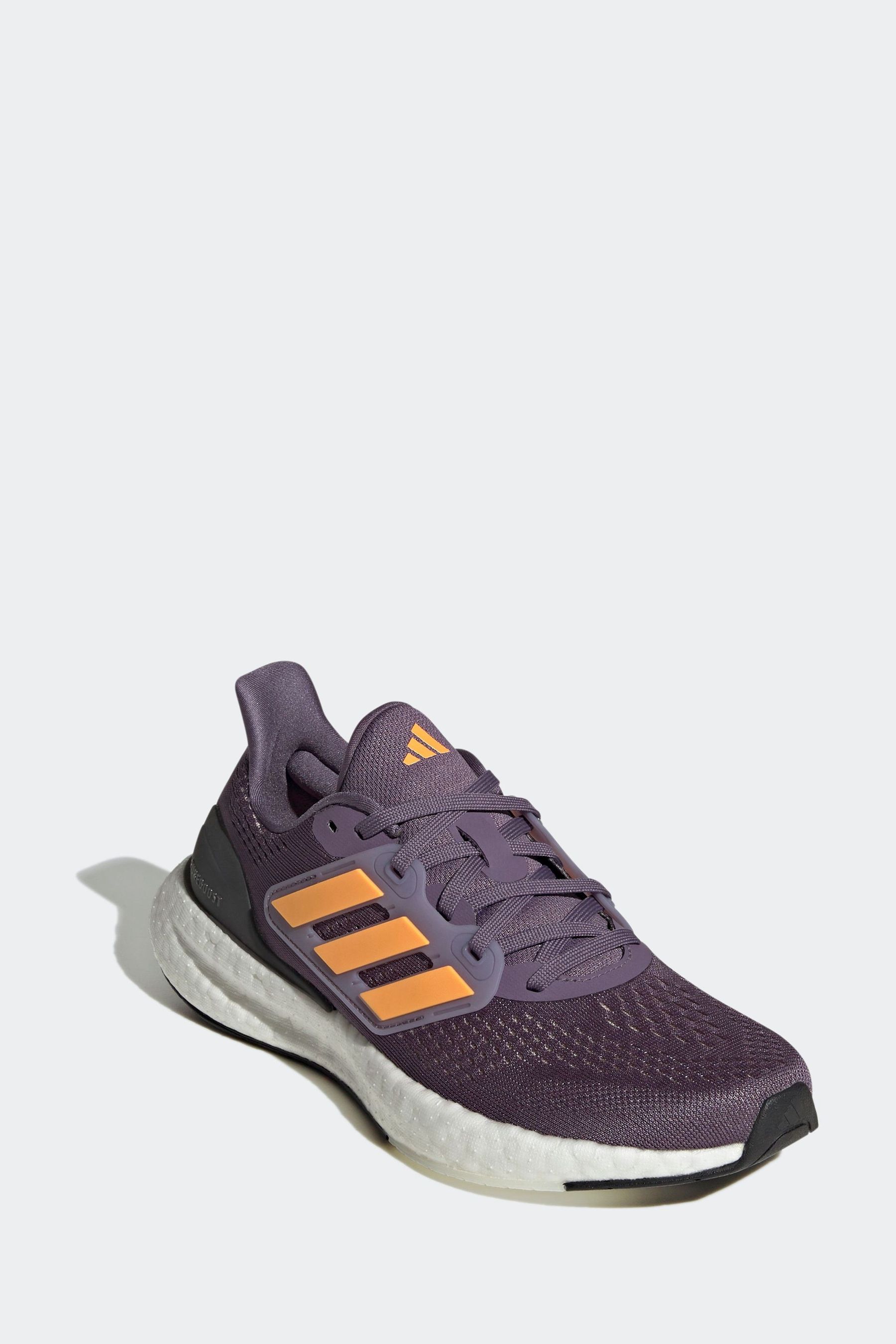 Buy adidas Purple Orange Performance Running Pureboost 23 Trainers from Next Luxembourg