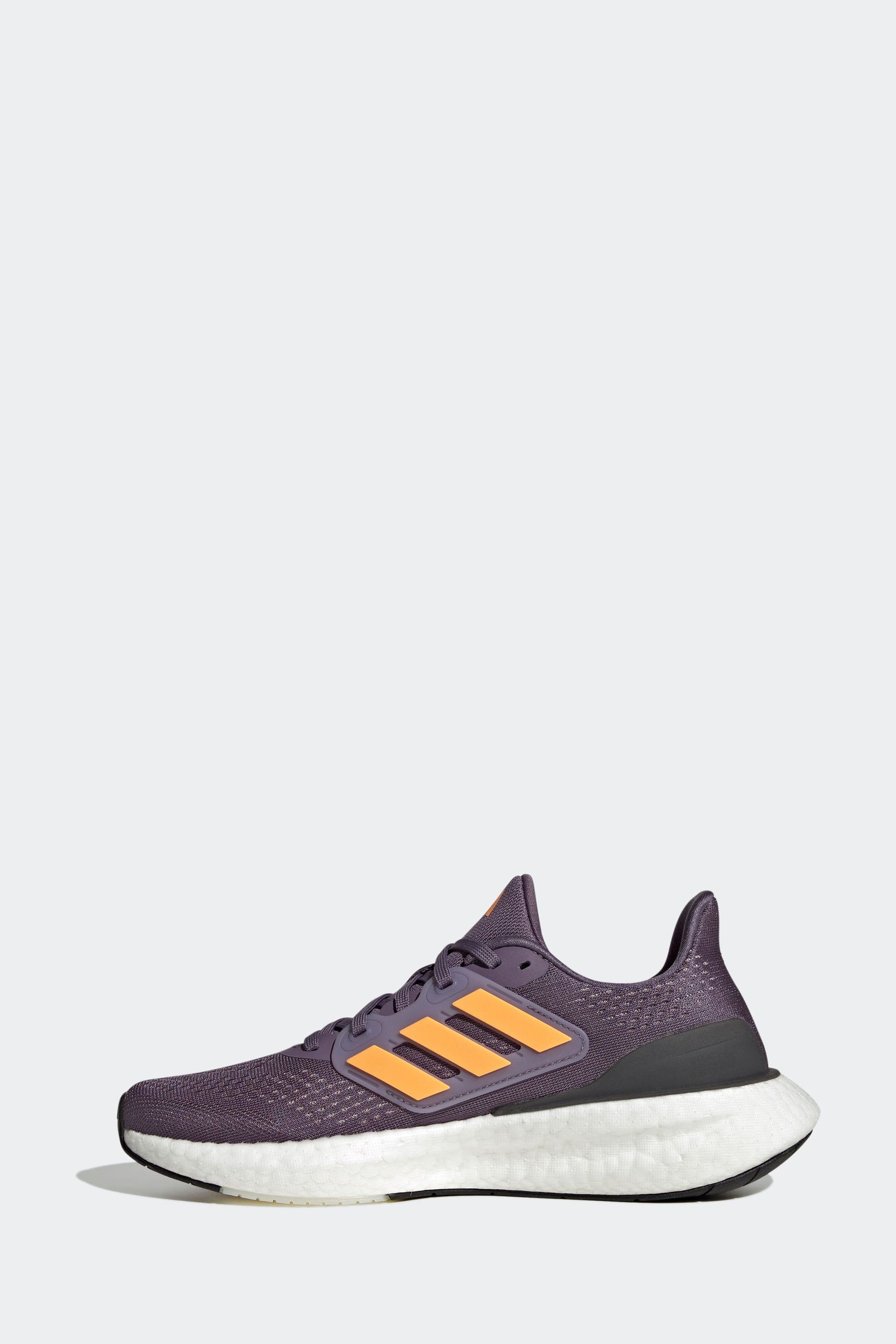 Buy adidas Purple Orange Performance Running Pureboost 23 Trainers from Next Luxembourg