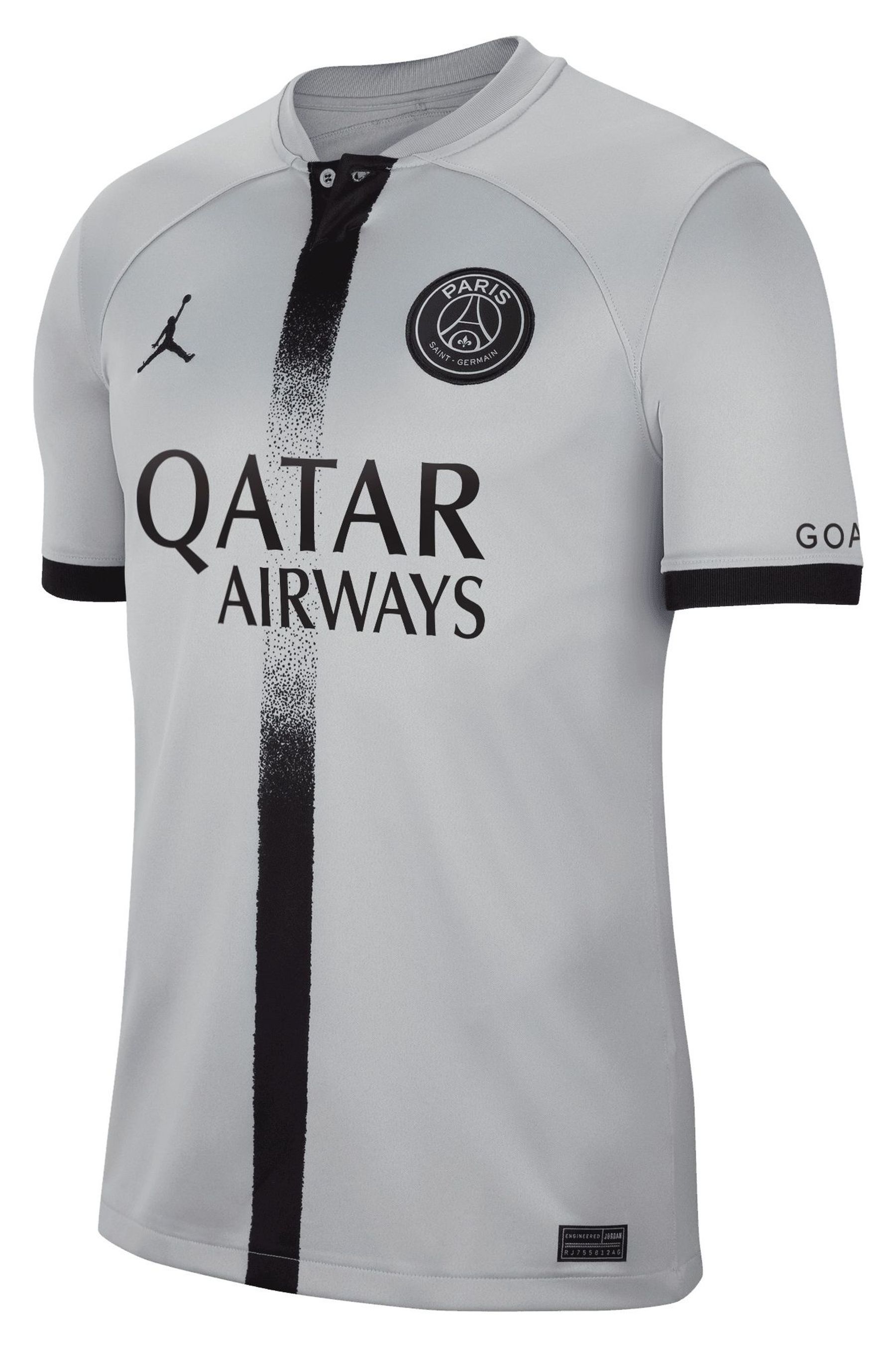 Buy Nike Grey Neymar Jr 10 Paris Saint Germain Away Stadium Shirt 2022 23 Kids from Next Ireland