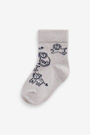 Bright Animals Baby Socks 5 Pack (0mths-2yrs) - Image 4 of 6