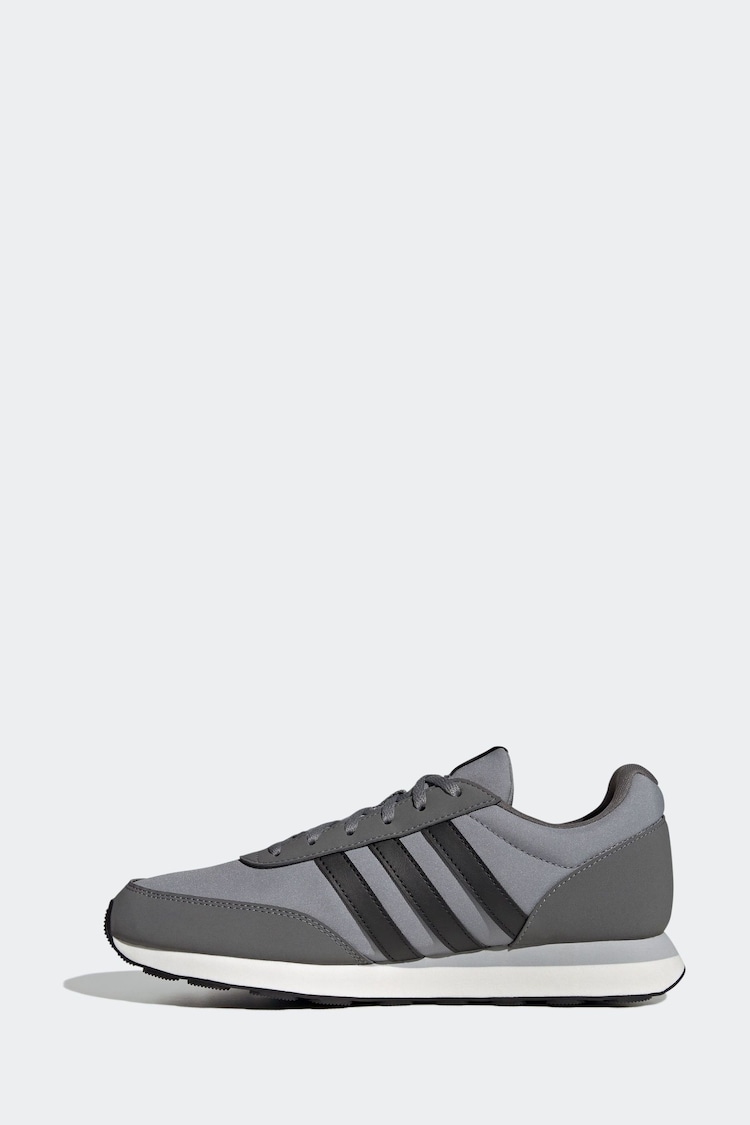 adidas Grey Sportswear Run 60S 3.0 Trainers - Image 2 of 9