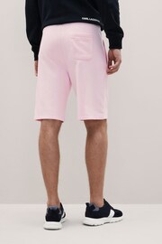 Karl Lagerfeld Pink Drawstring Shorts - Image 2 of 6