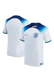 Nike White England Home Stadium Football Shirt 2022 - Image 1 of 3