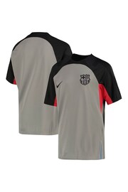 Nike Grey Barcelona Strike Short Sleeve Top Kids - Image 1 of 2