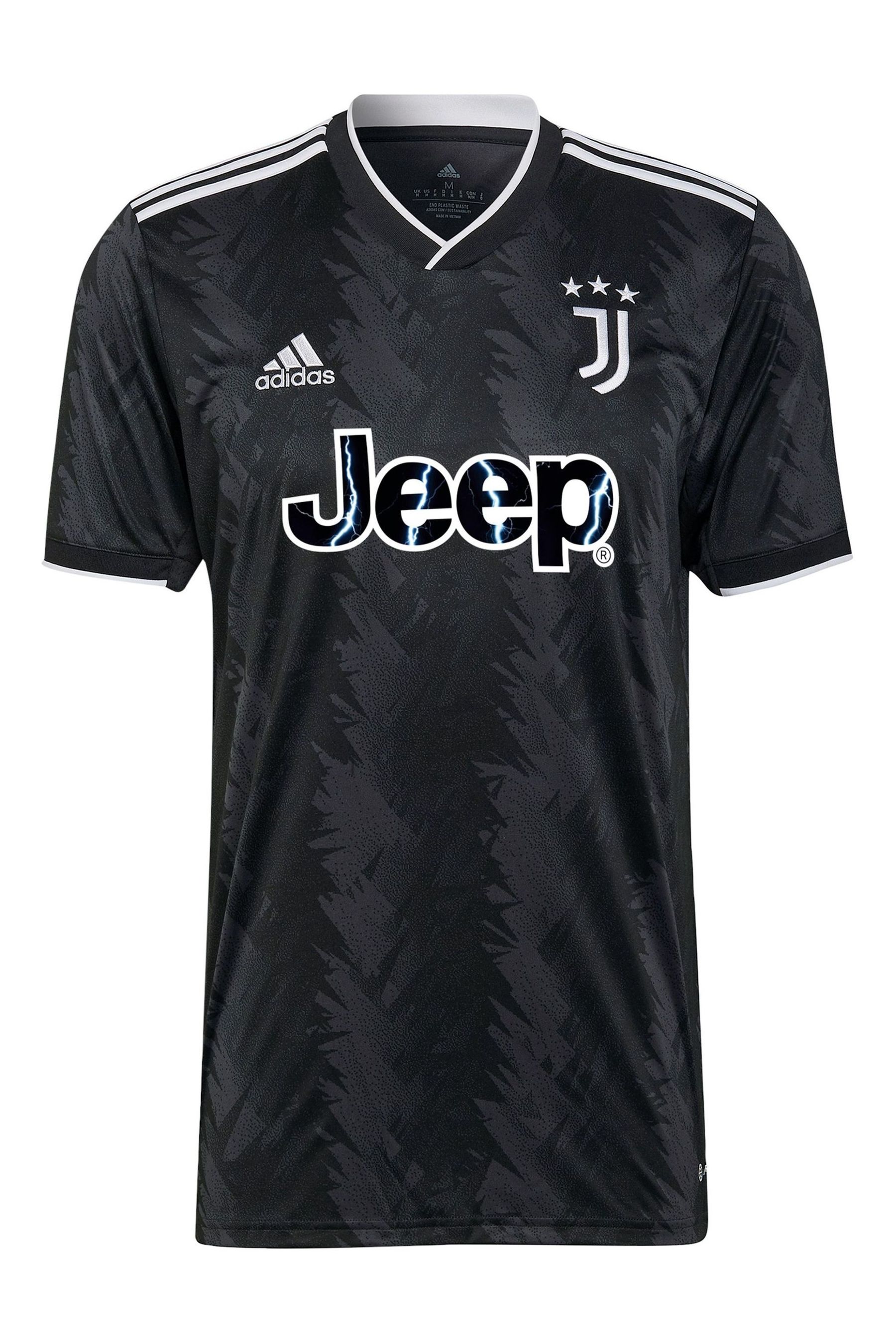 Buy adidas Black Bonucci 19 Juventus Away Football Shirt 2022 23 from the Next UK online shop