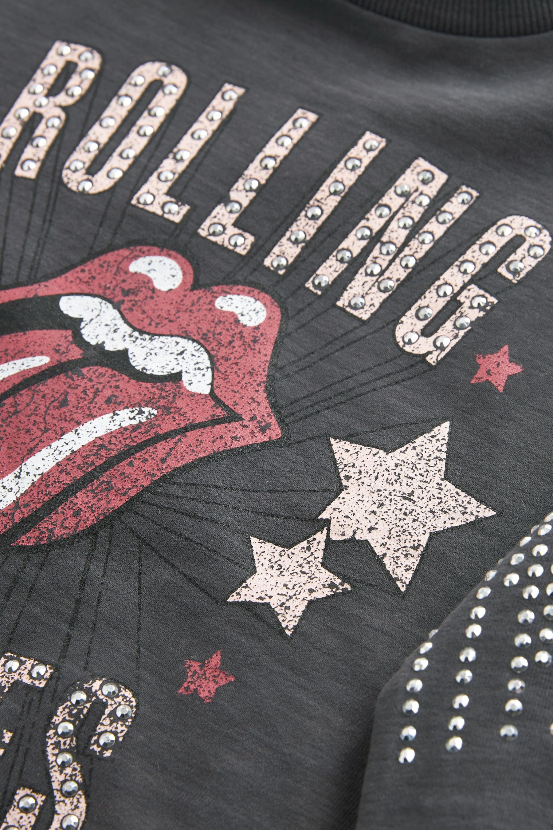 Grey rolling stones t shirt clearance
