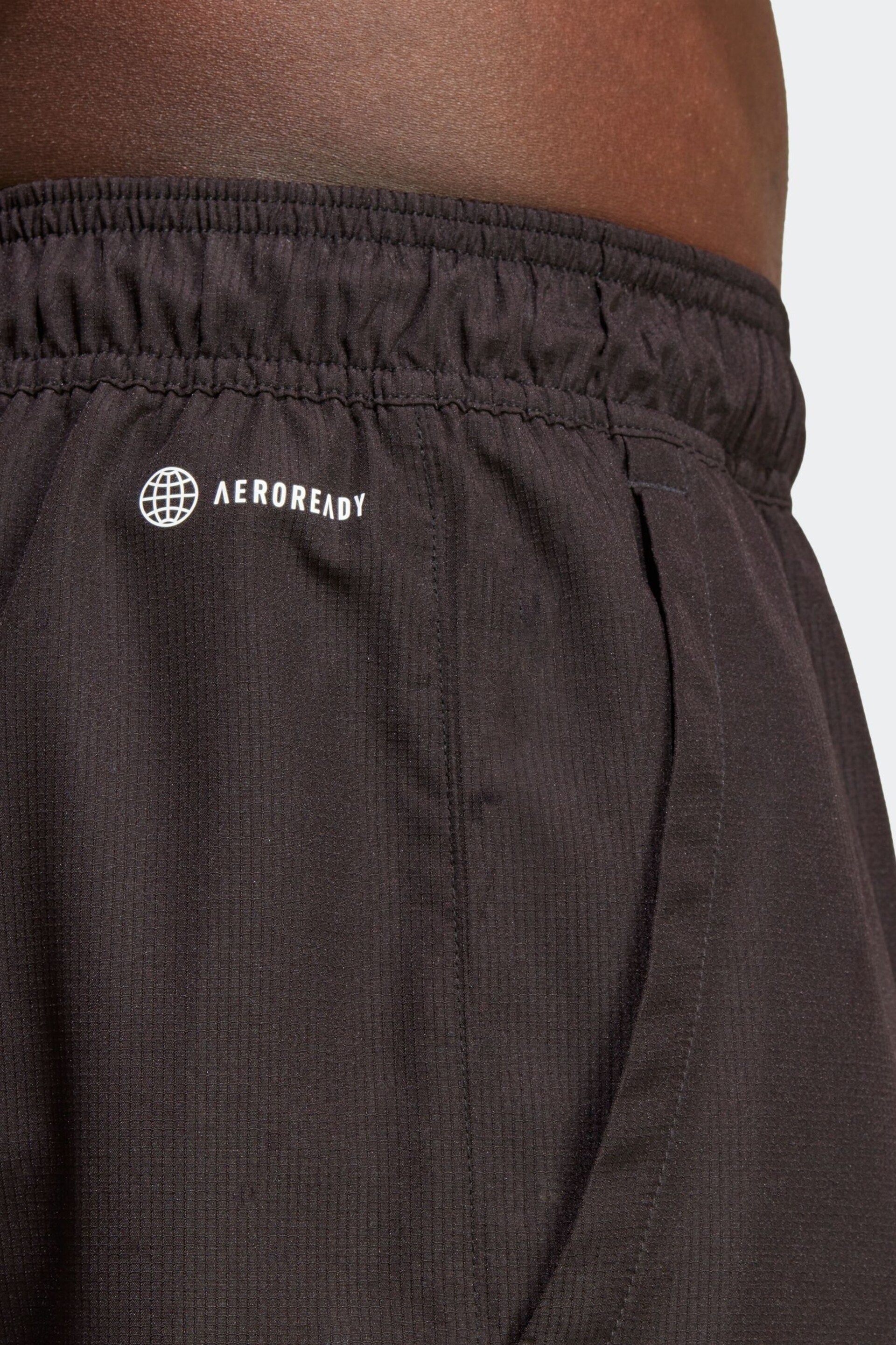 adidas Brown Club Tennis Shorts - Image 4 of 6