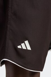 adidas Brown Club Tennis Shorts - Image 6 of 6