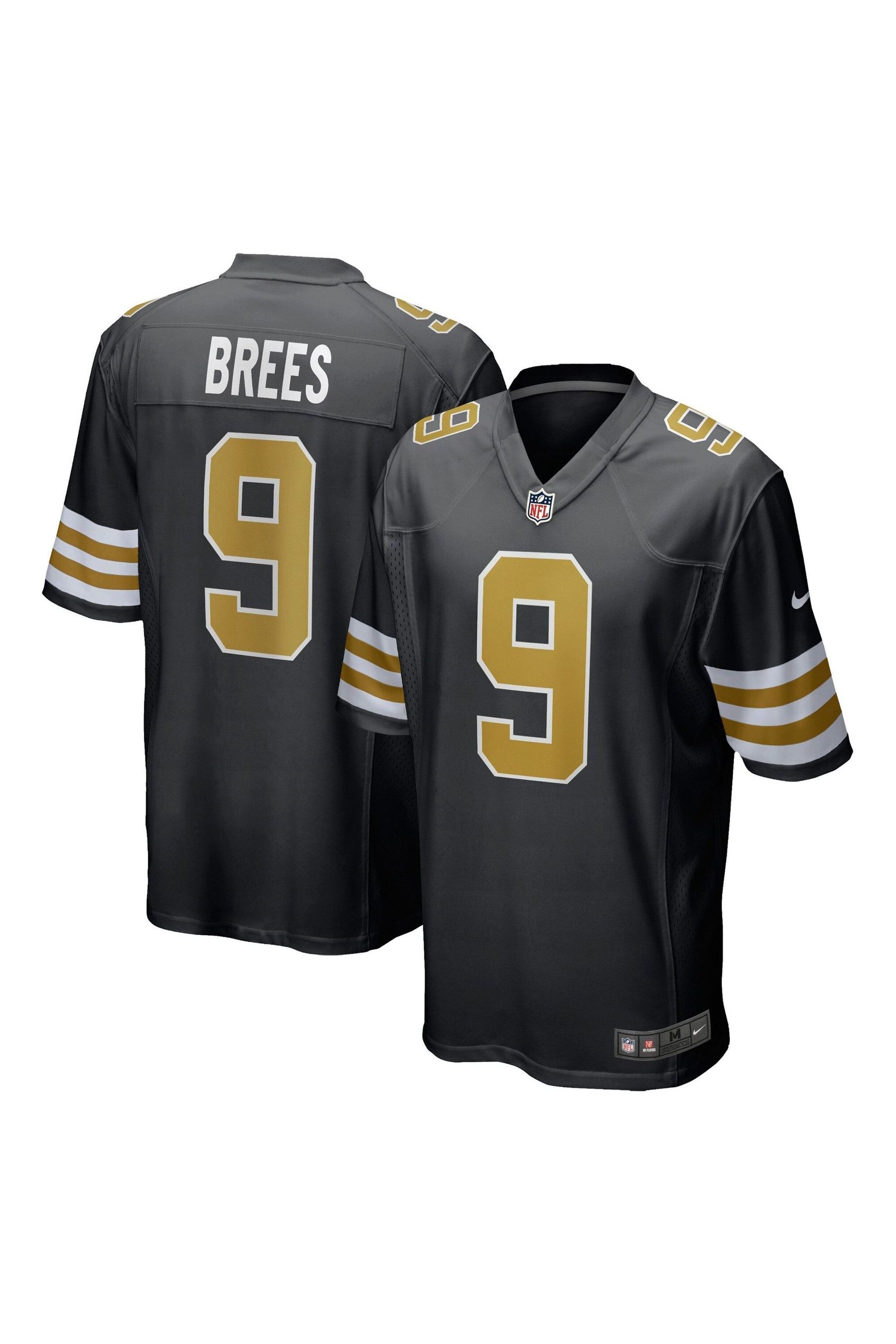 Buy Nike Black NFL New Orleans Saints Alternate Game Jersey Drew Brees from the Next UK online shop