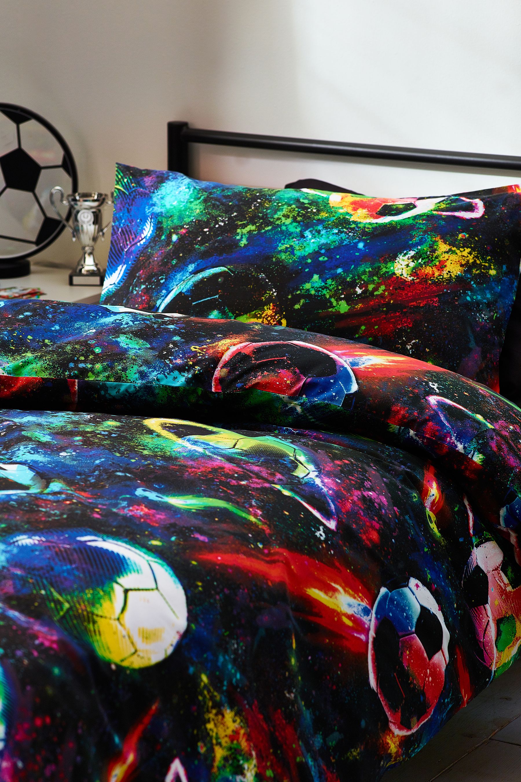 Double football duvet cover 2025