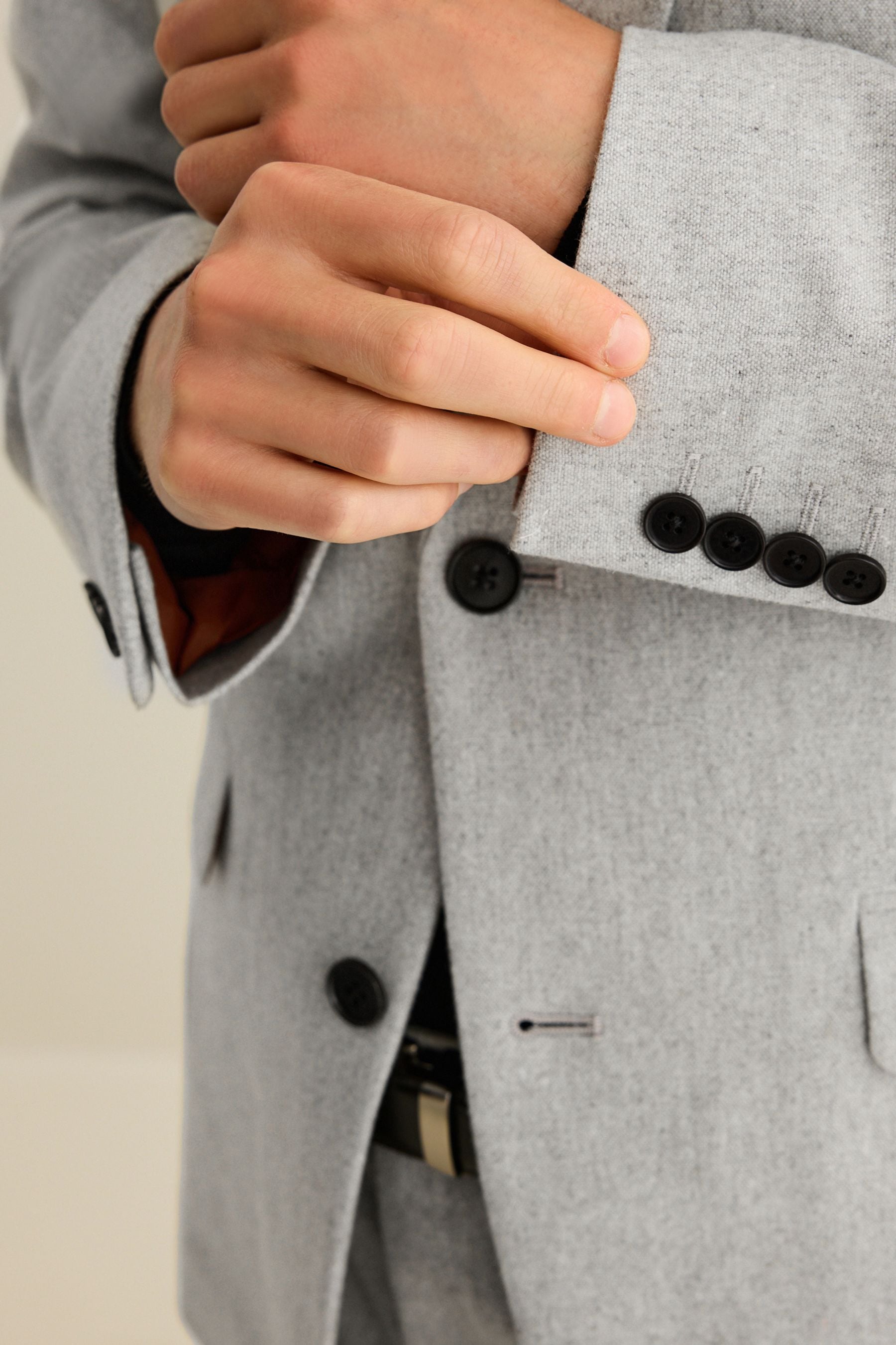 Light grey wool jacket 2025