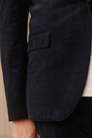 Blue Corduroy Suit Jacket - Image 6 of 12