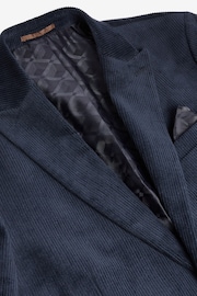 Blue Corduroy Suit Jacket - Image 8 of 12