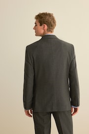 Green Regular Fit Trimmed Check Suit Jacket - Image 3 of 15