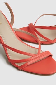 Reiss Coral Clara Strappy Mid Heel Sandals - Image 6 of 6