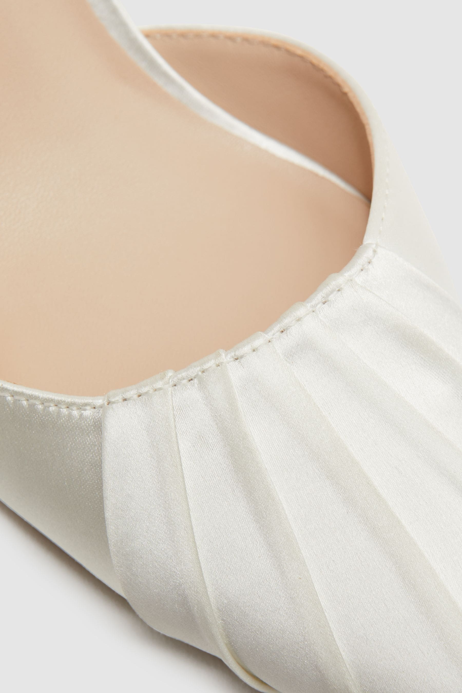 Buy Reiss Off White Cecily Pointed Court Shoes from the Next UK online shop