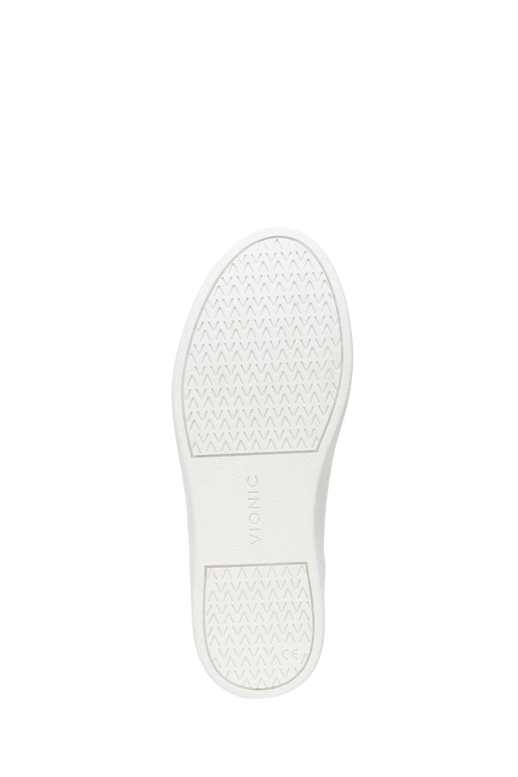 Vionic white leather sneakers cheap