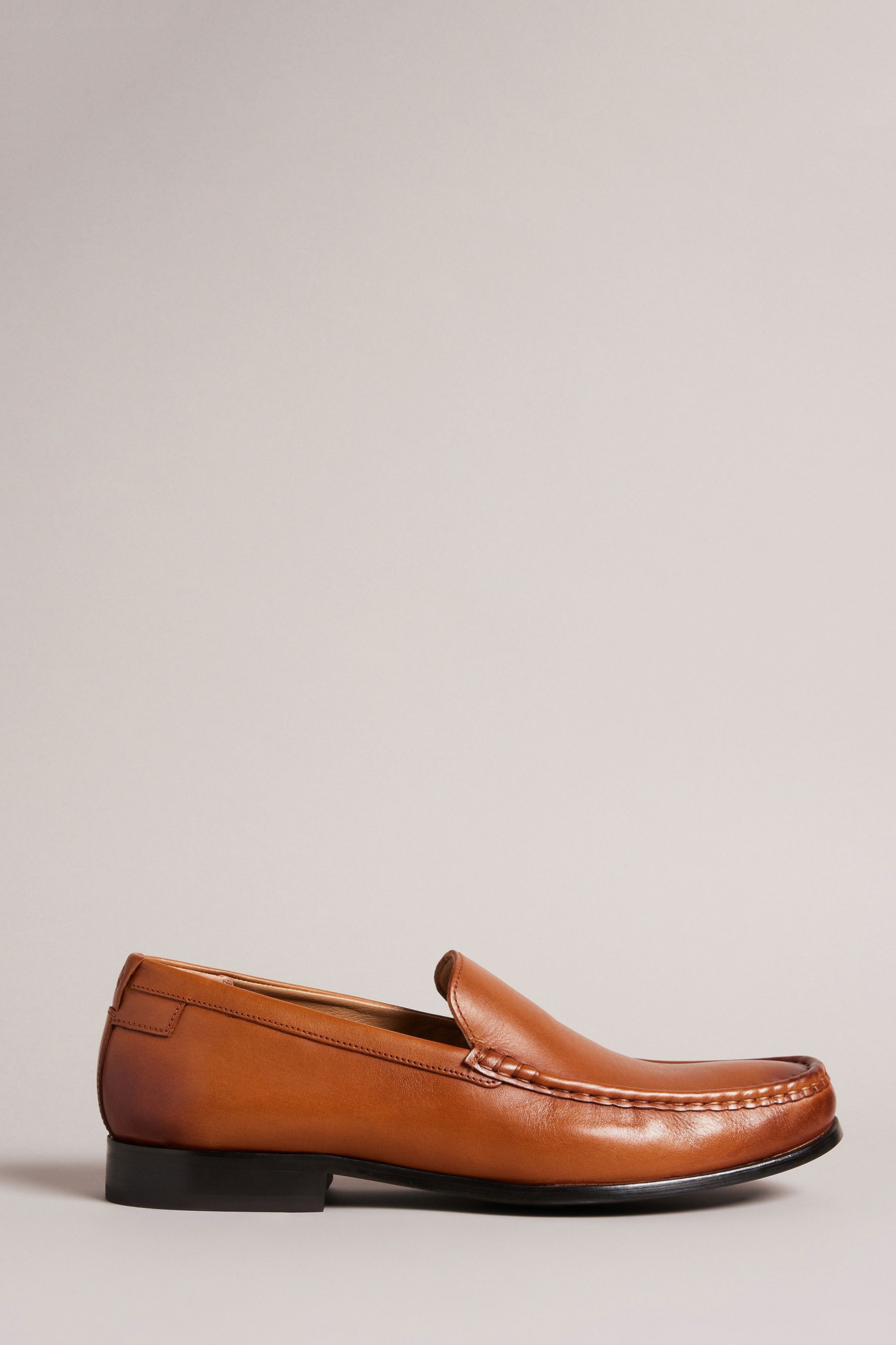 Buy Ted Baker Natural Labi Leather Penny Loafers from Next Luxembourg