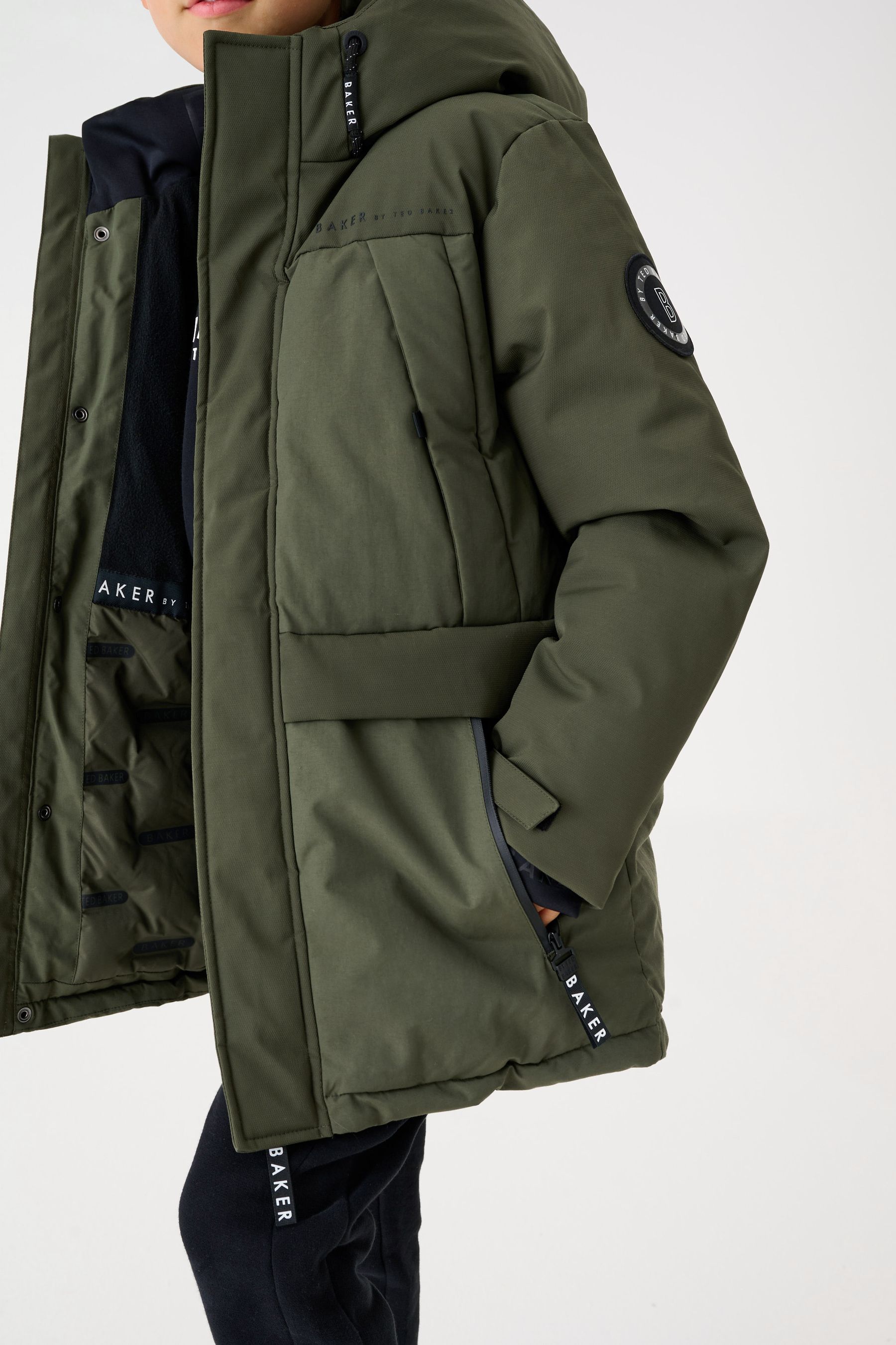 Ted baker green parka discount
