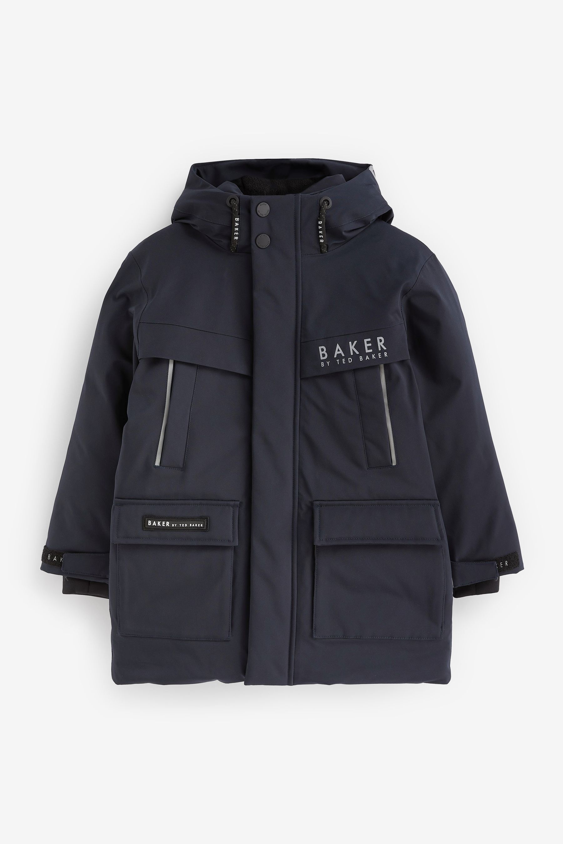 Next navy posh parka deals