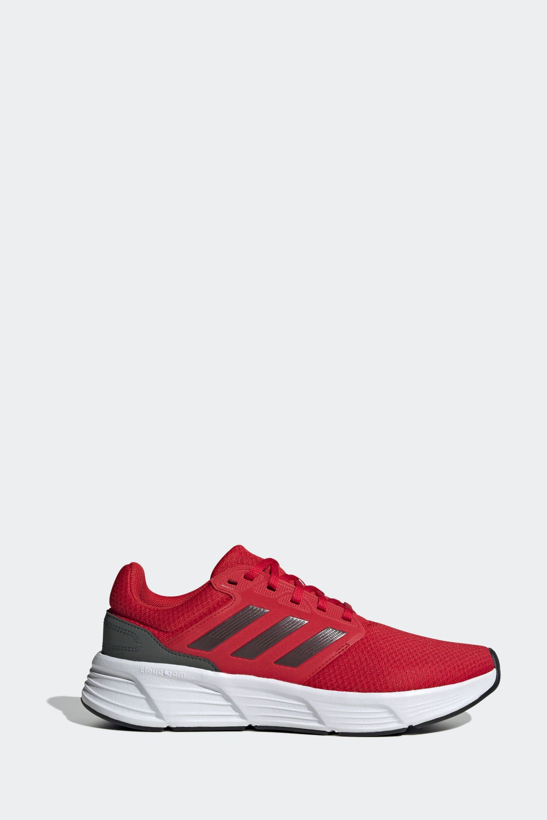 Grey and red adidas trainers online