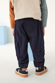 Navy Blue Cargo Trousers (3mths-7yrs) - Image 4 of 6