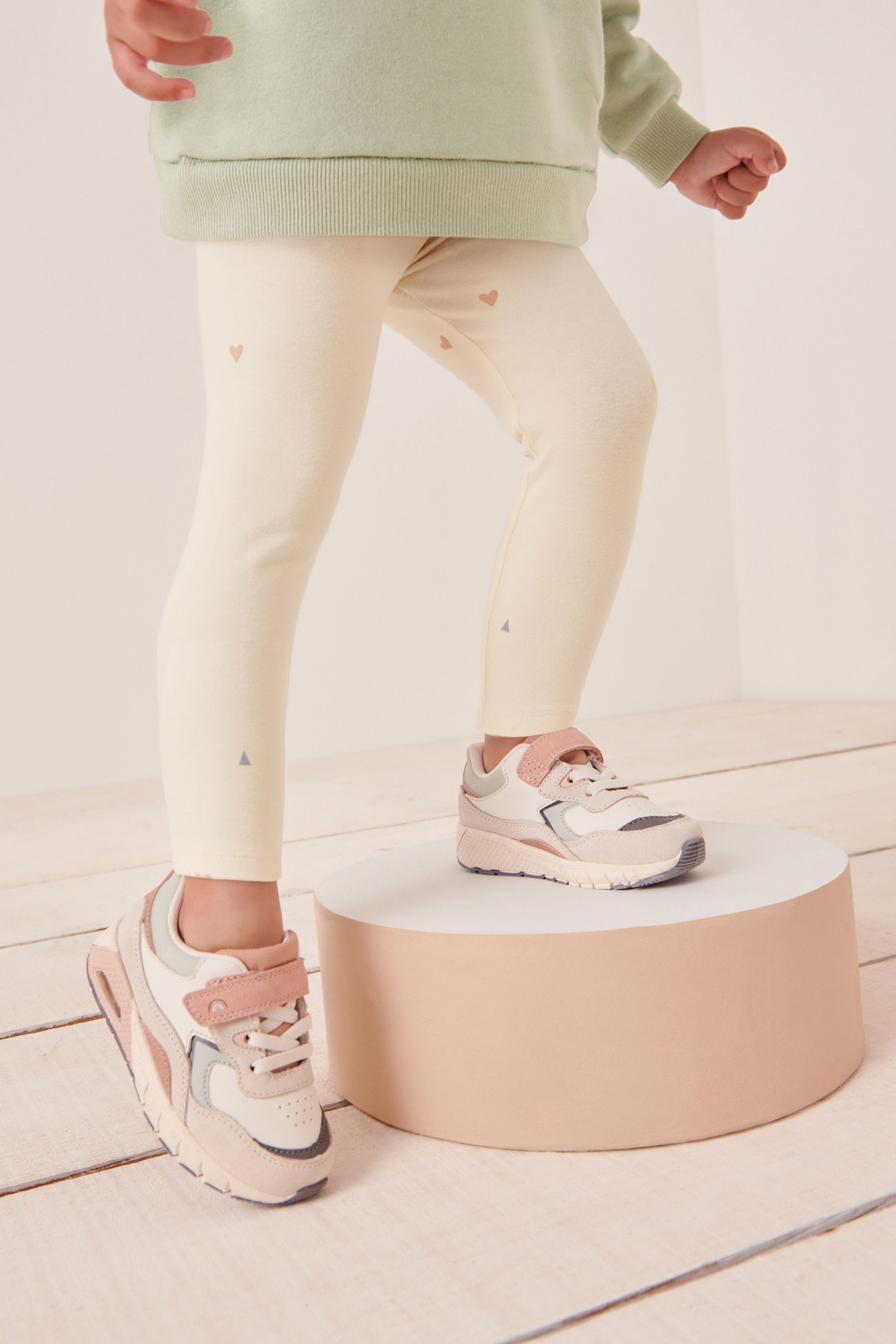 Buy White Colourblock Elastic Lace Chunky Trainers from Next Luxembourg