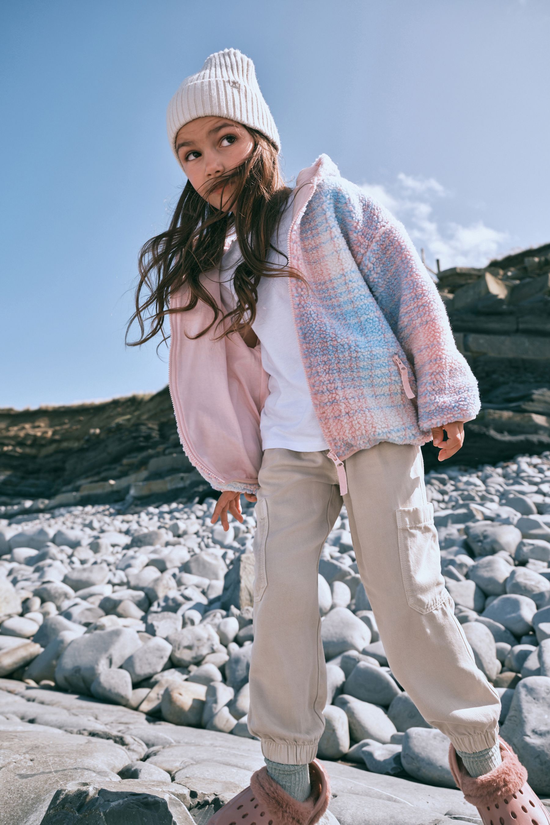 Borg teddy hoodie online