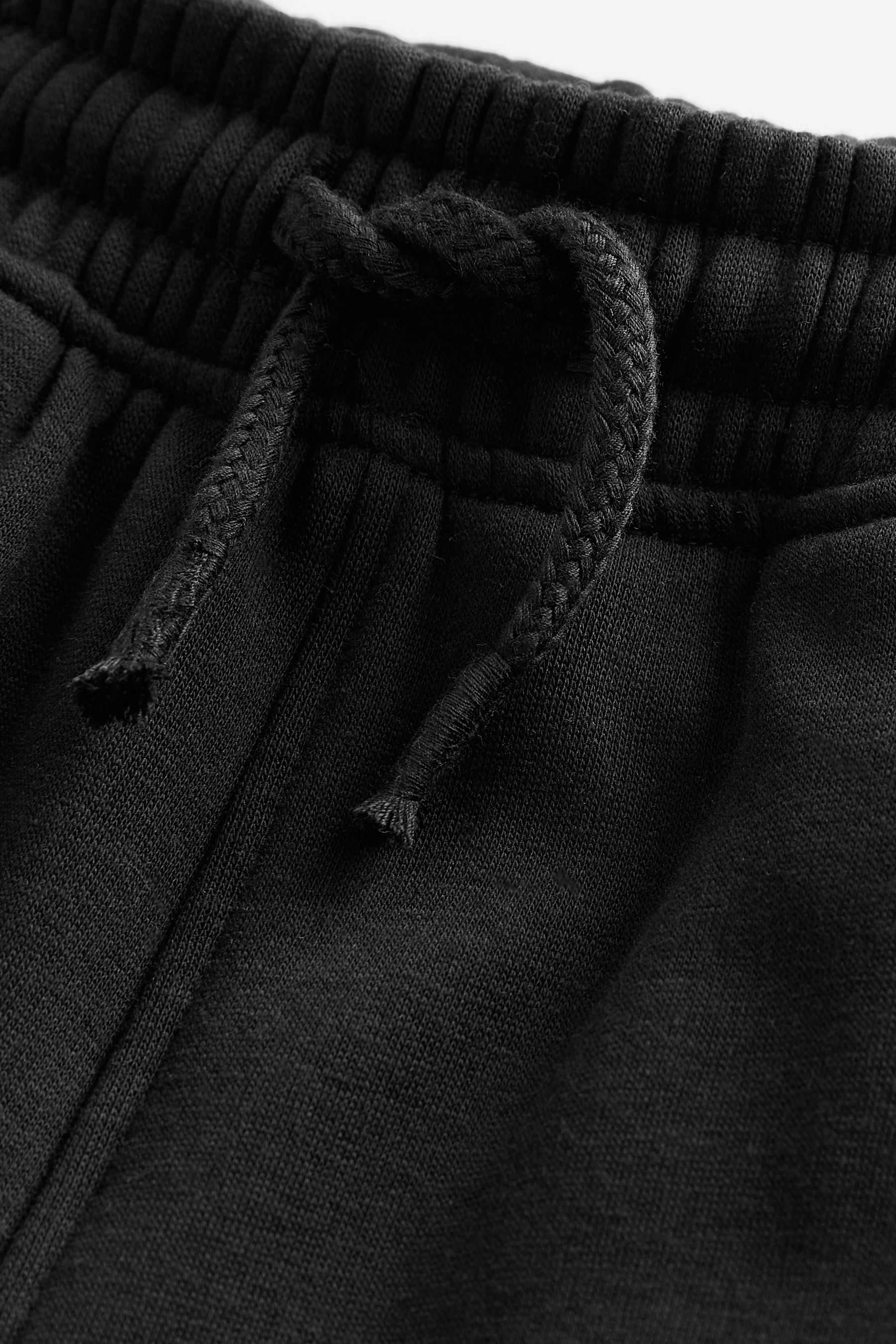 Black fleece lined joggers outlet