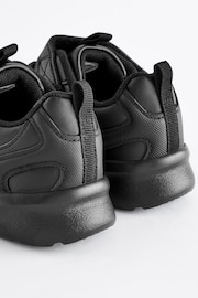 Black Wide Fit (G) Single Strap Trainers - Image 7 of 7