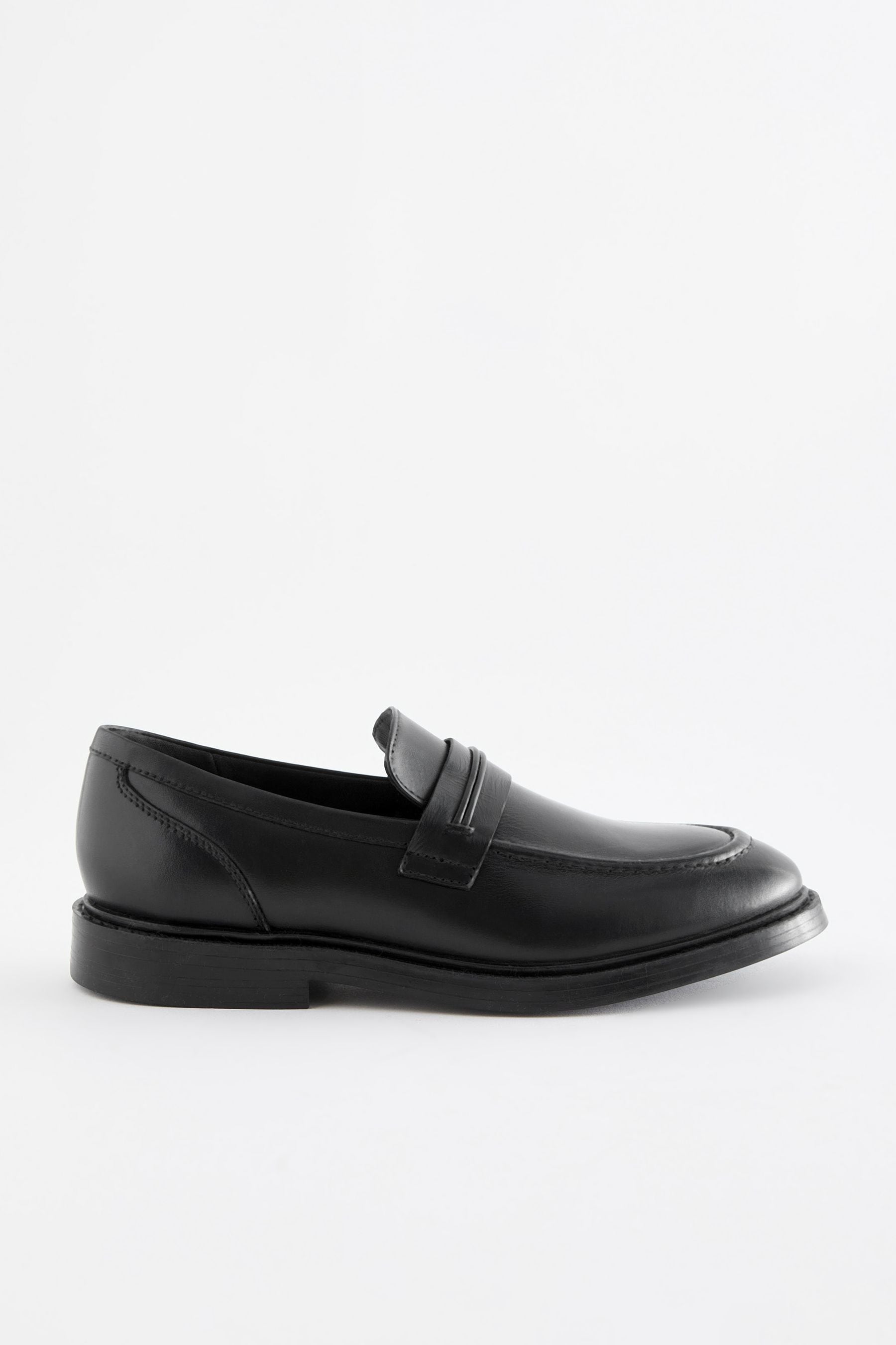 Black school loafers hot sale