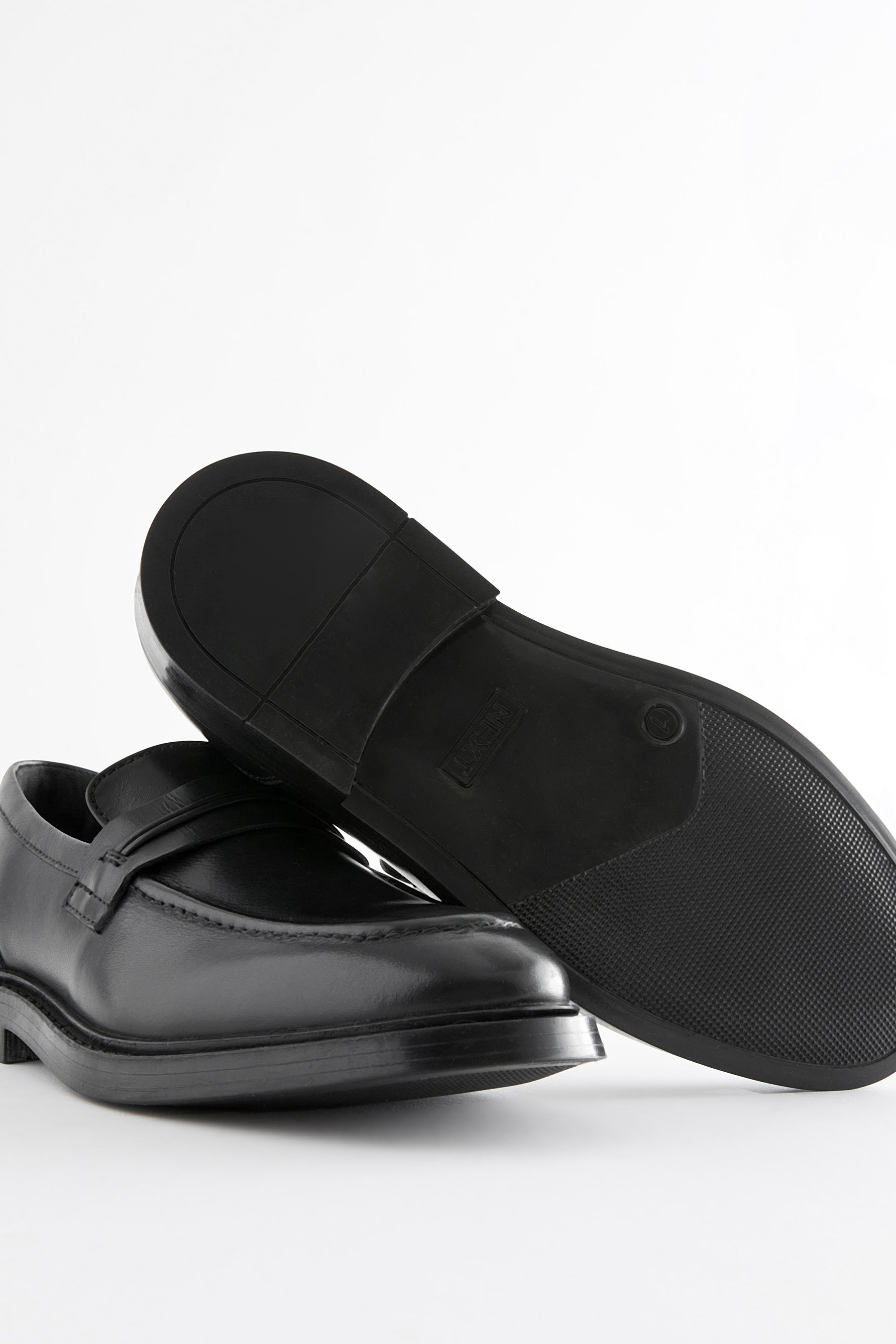 Black school loafers on sale