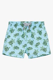 Trotters London Little Blue Turtle Swimshorts - Image 2 of 4