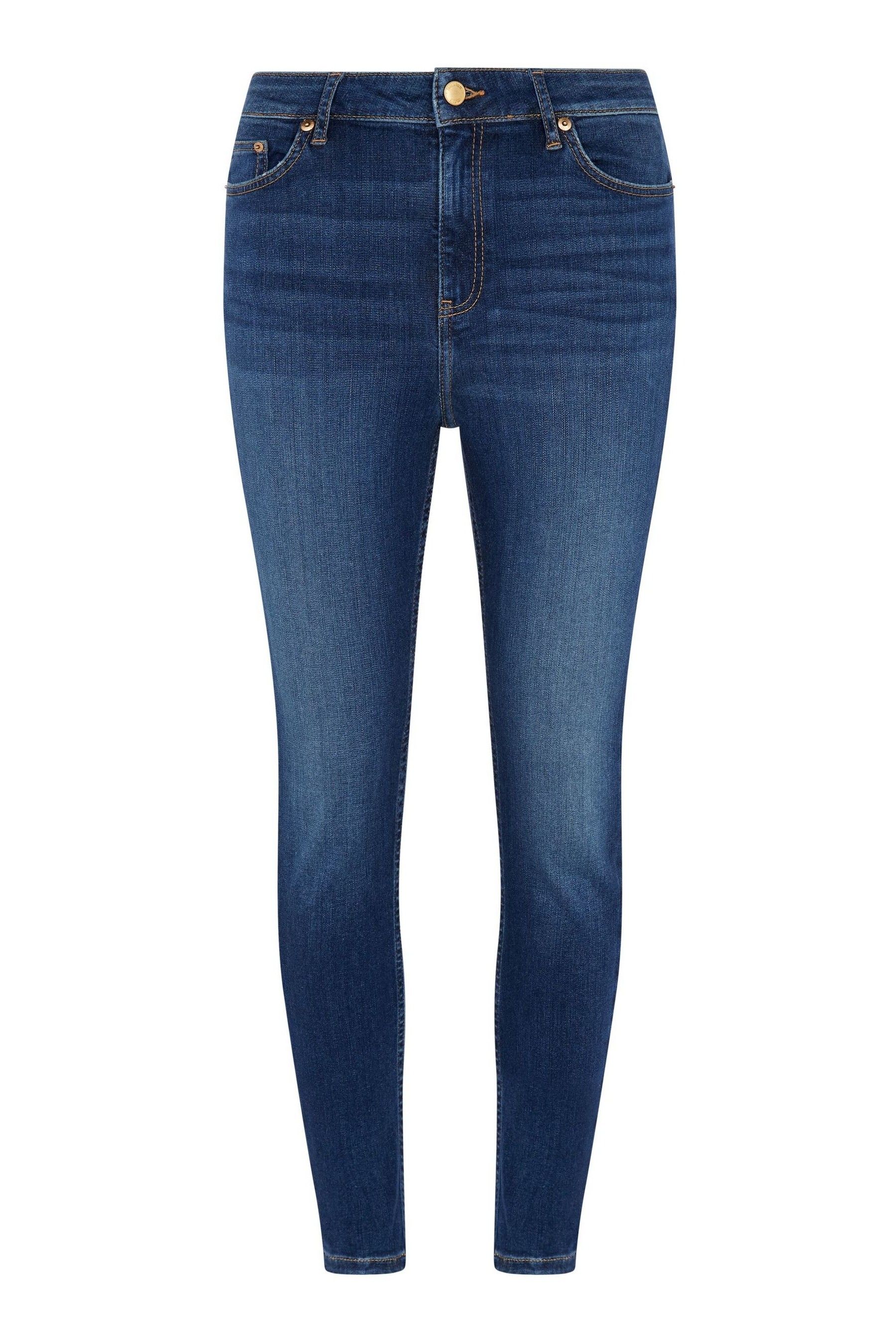 Buy F F Blue Contour Skinny Jeans from the Next UK online shop
