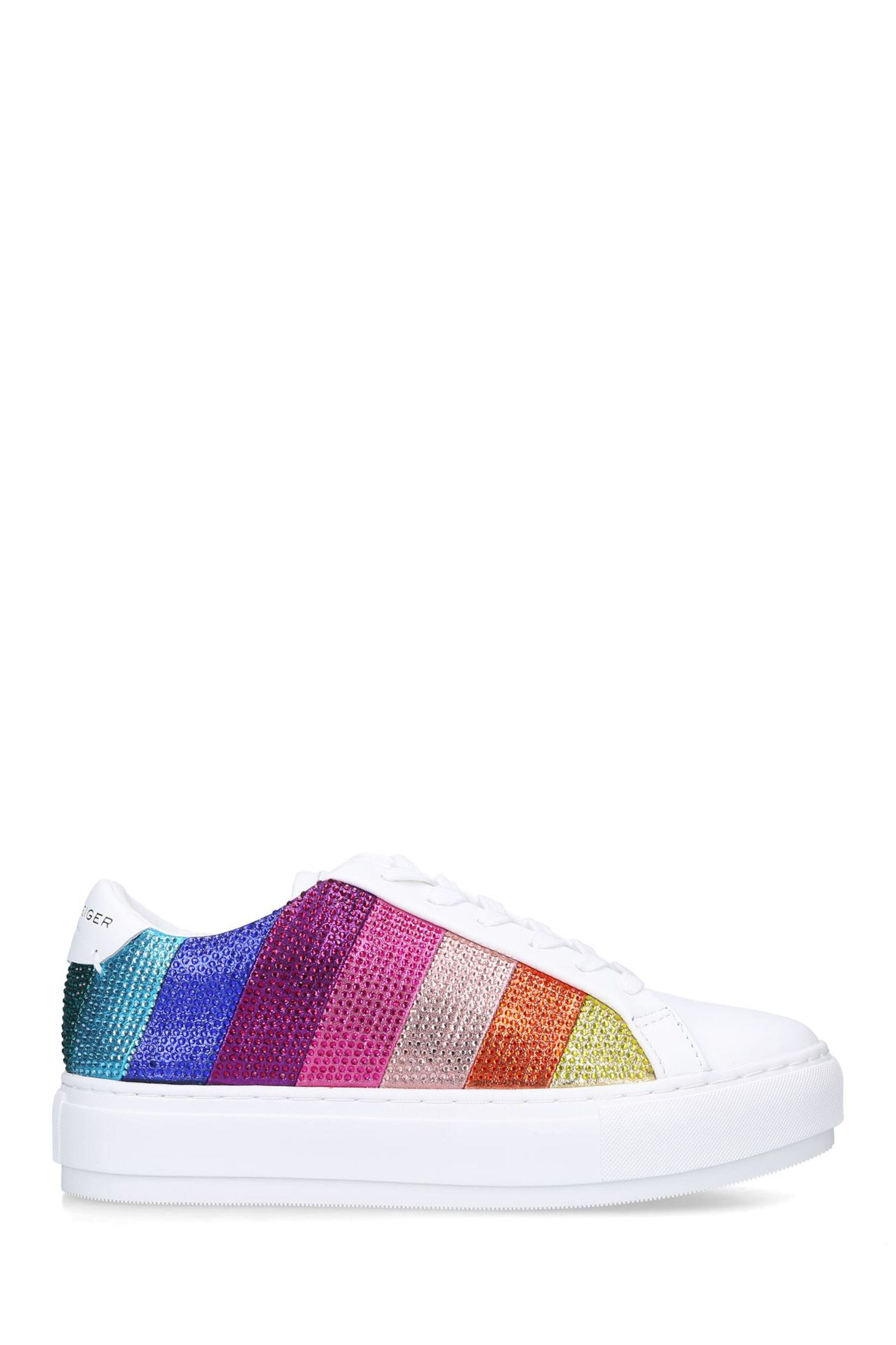 Kurt geiger trainers pink discount