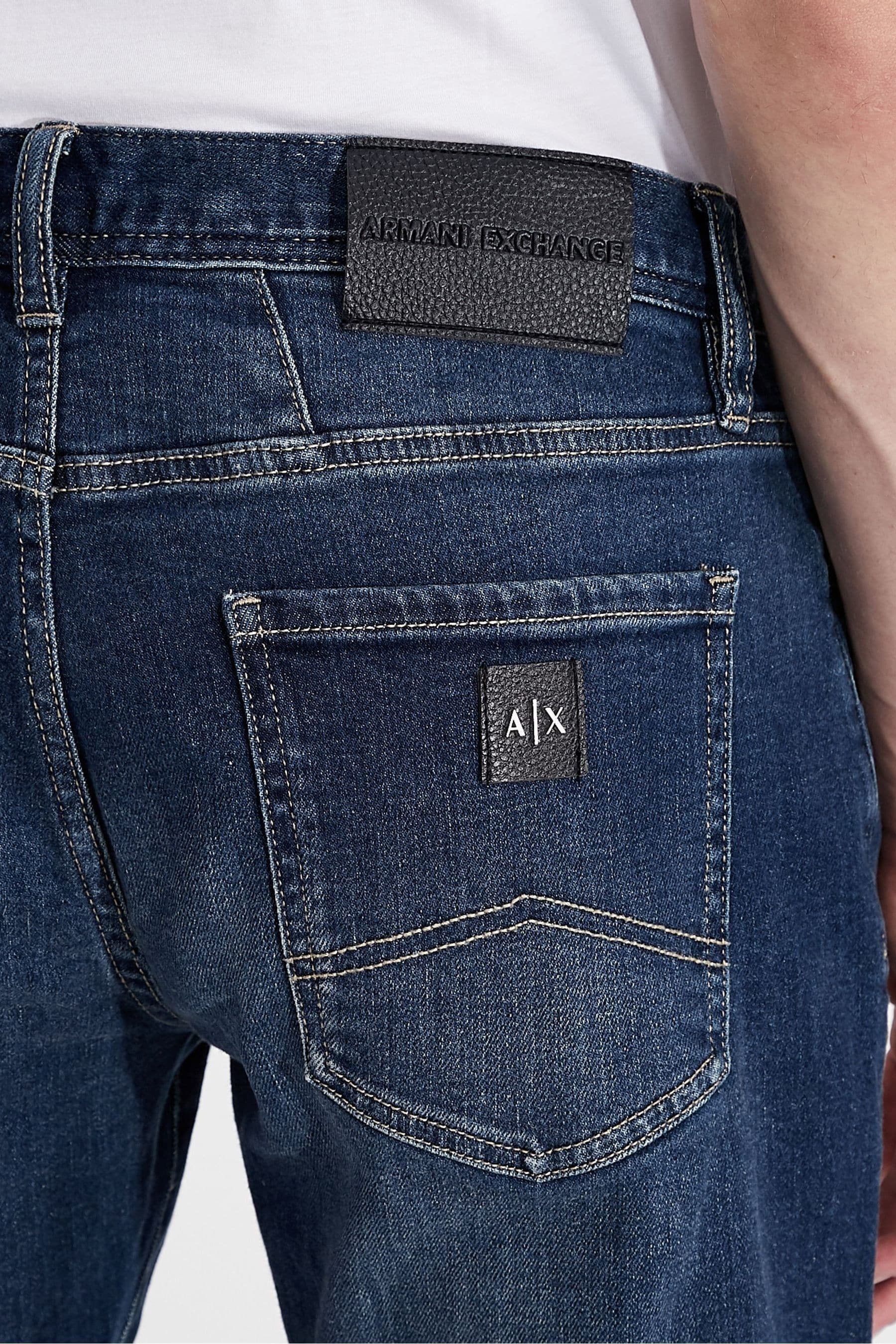 Buy Armani Exchange Straight Fit Mens J16 Jeans from Next Spain
