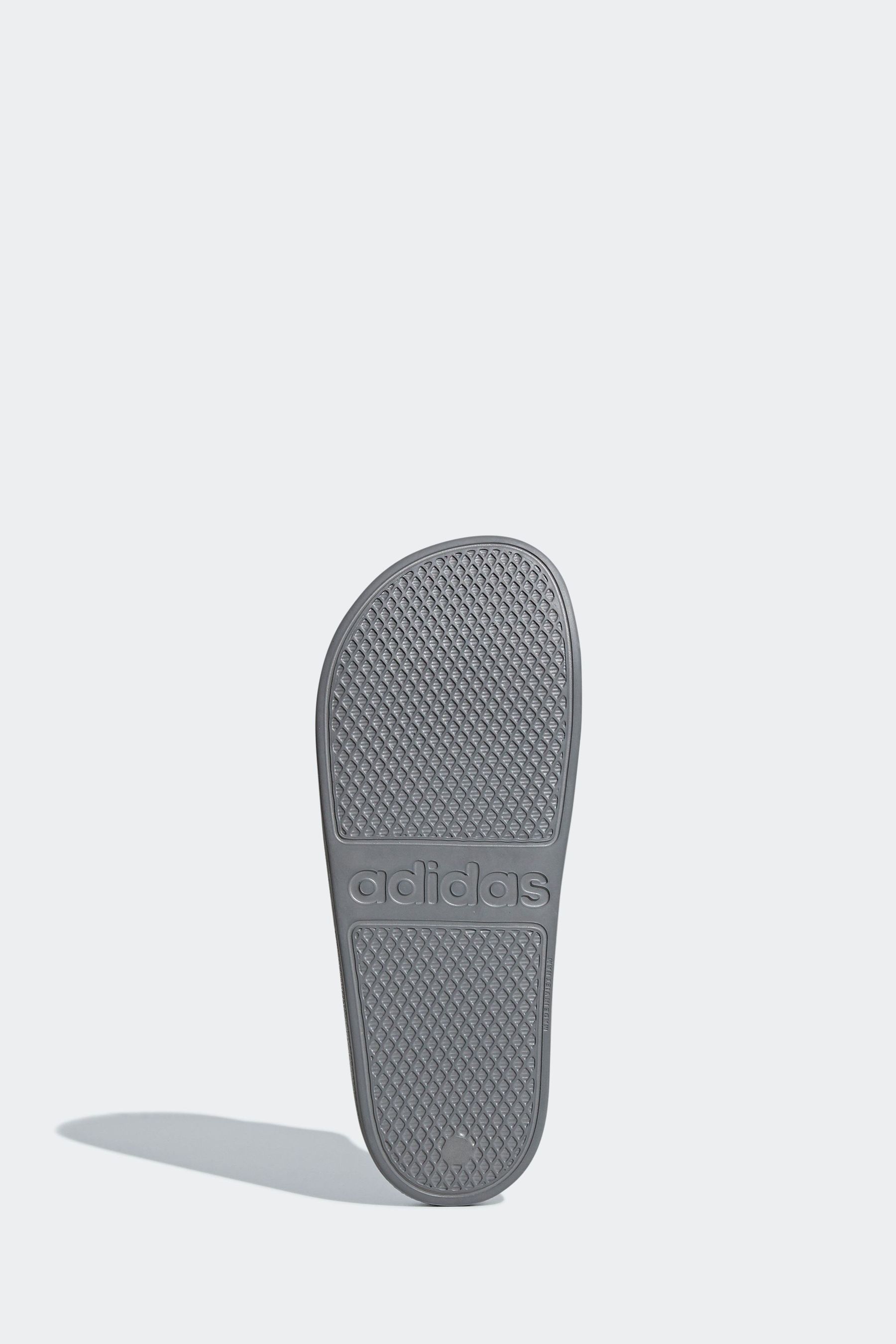 Adidas grey slides sale
