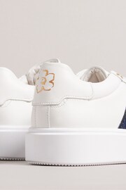 Ted Baker White Platform Lornie Webbing Trainers - Image 3 of 5