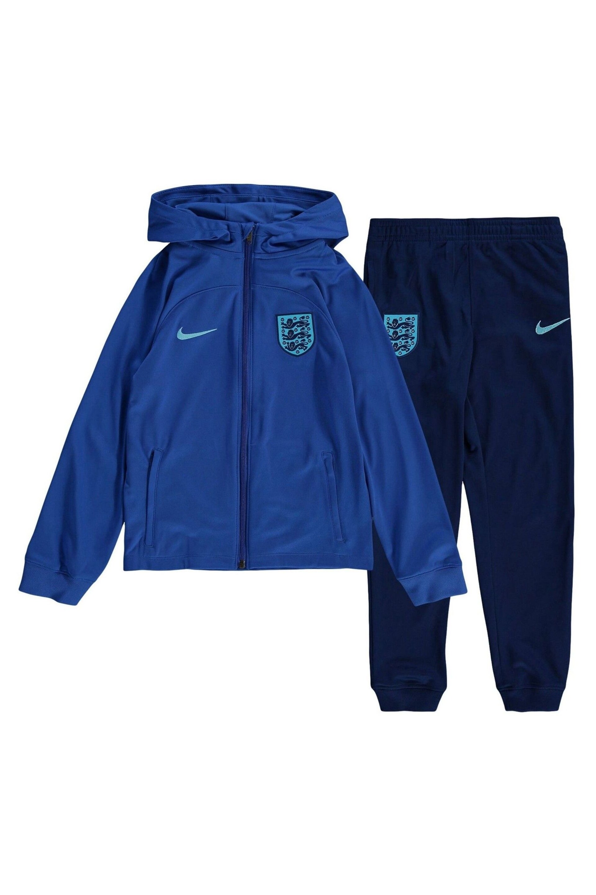 Nike Blue England Strike Tracksuit Little Kids - Image 1 of 3