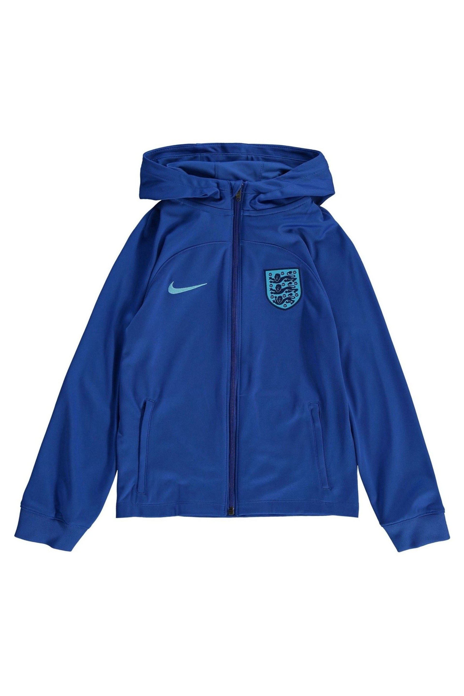 Nike Blue England Strike Tracksuit Little Kids - Image 2 of 3