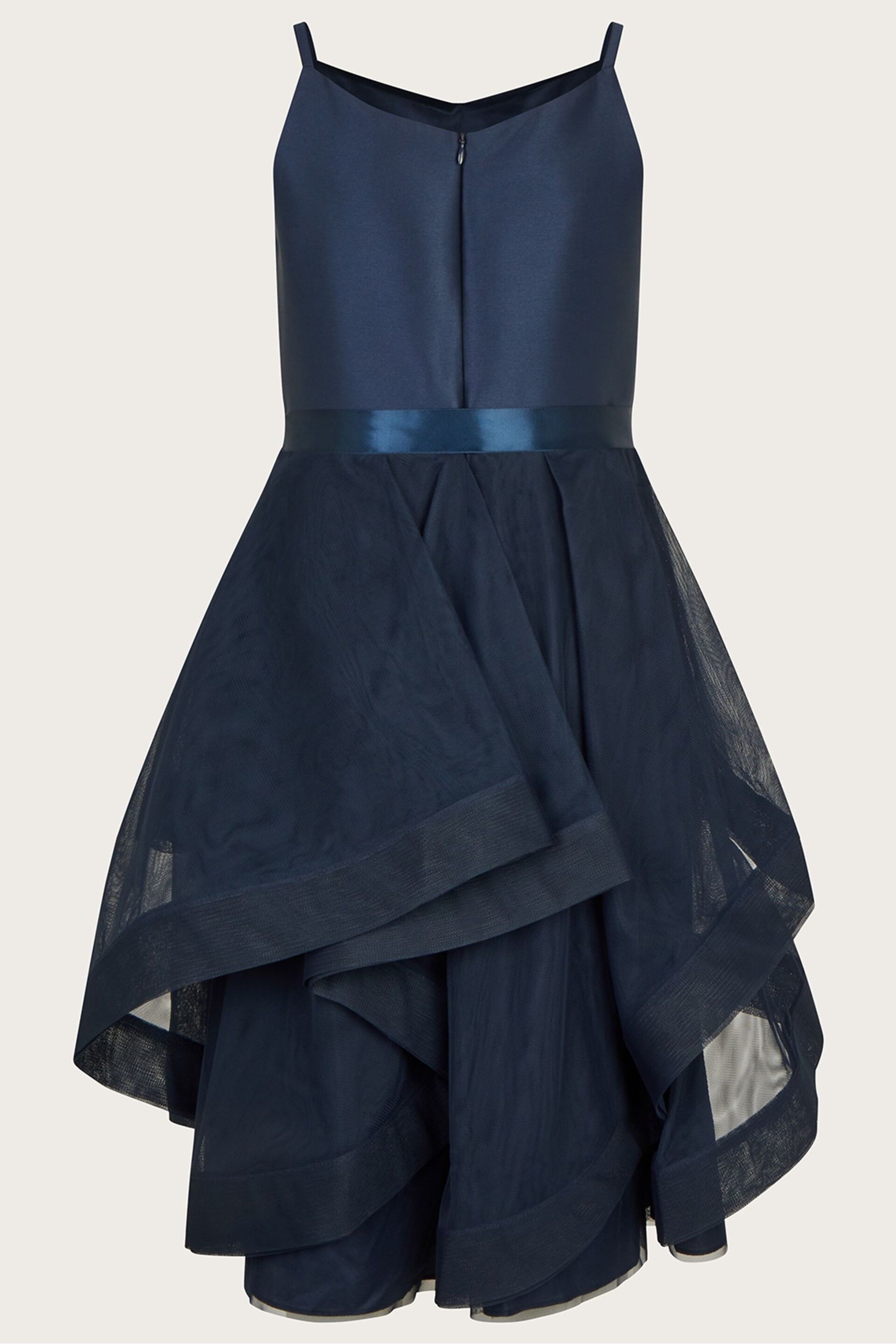 Monsoon Blue Sienna Ruffle Prom Dress - Image 2 of 3